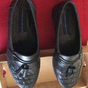 Georgio Brutini men’s Black loafers